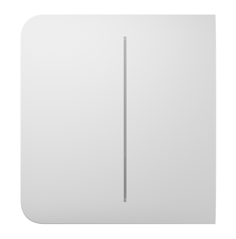 Ajax Side Button (2-Gang) White