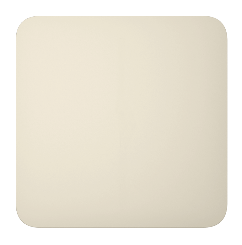 Ajax Solo Button (1-Gang/2-Way) - Ivory