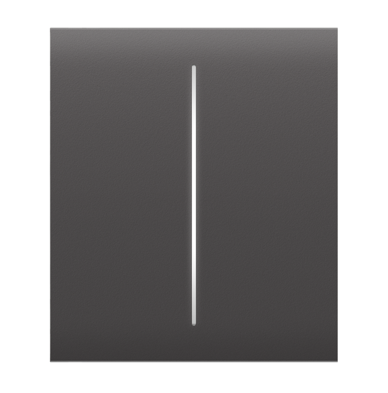 Ajax Systems Center Button (2-Gang) Grey