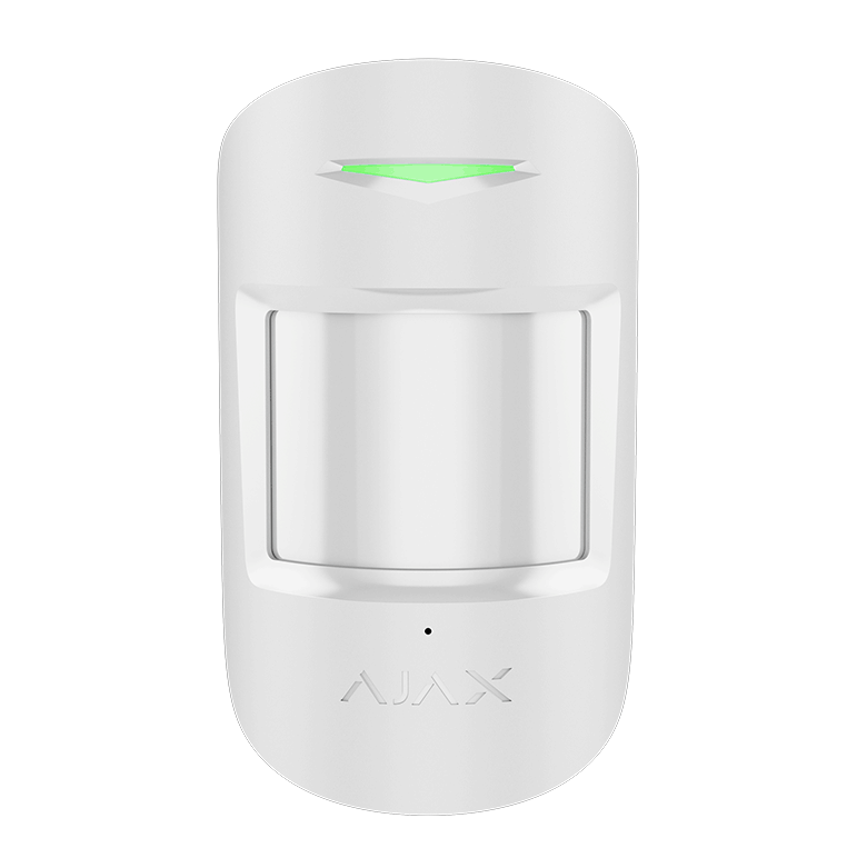 Ajax Combi Protect Superior White Wireless Motion and Glass Break Detector