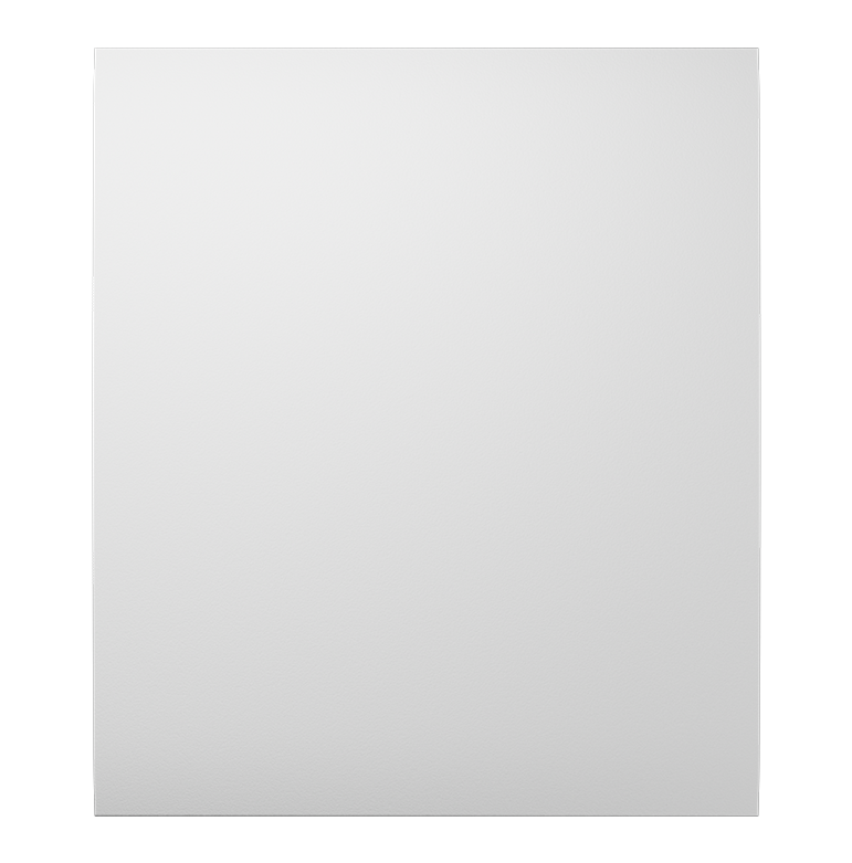 Ajax Systems Center Button (1-Gang/2-Way) White
