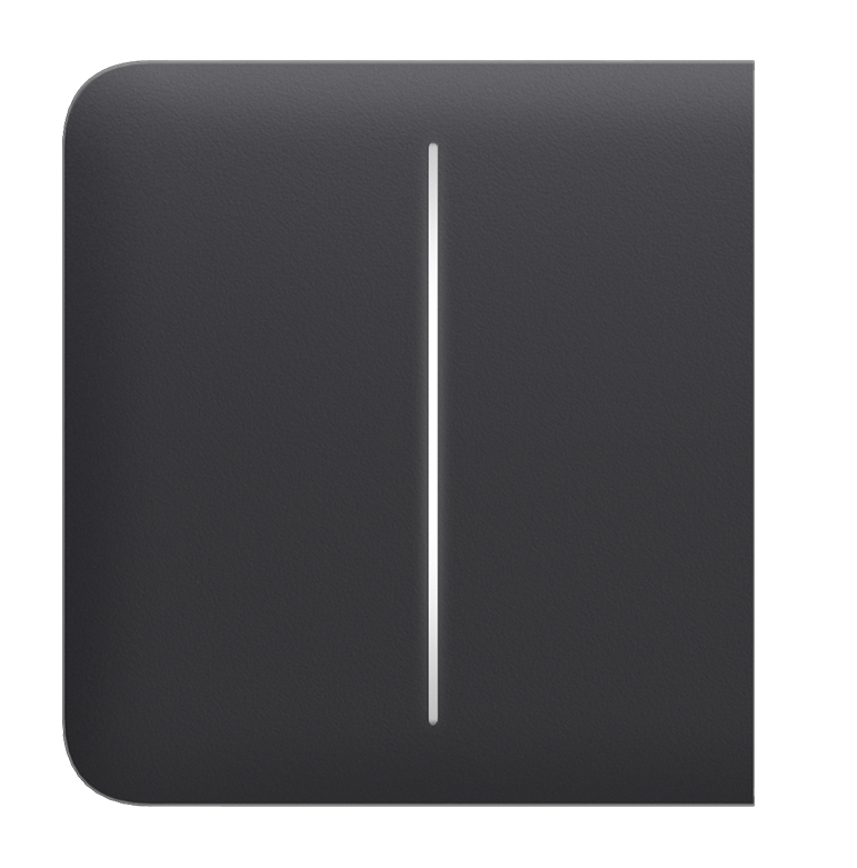 Ajax Side Button (2-Gang) Graphite