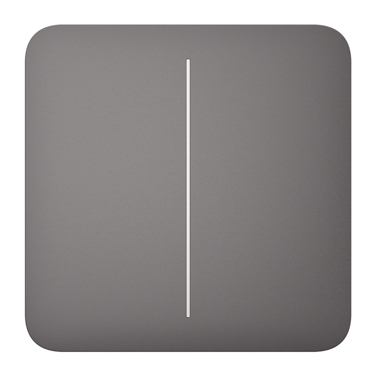 Ajax Solo Button (2-Gang) Grey