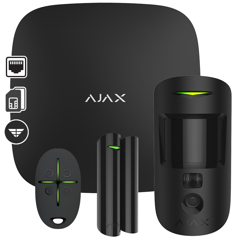 Ajax Starter Kit Cam - Black