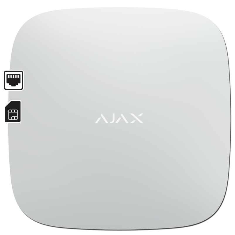 Ajax Hub - White