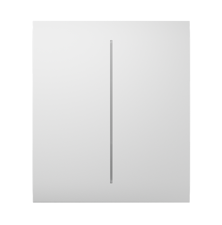 Ajax Systems Center Button (2-Gang) White