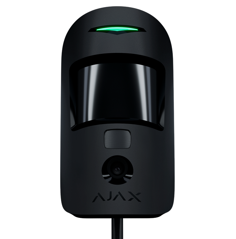 Ajax MotionCam Fibra Outdoor (PhOD) Wired Motion Detector - Black