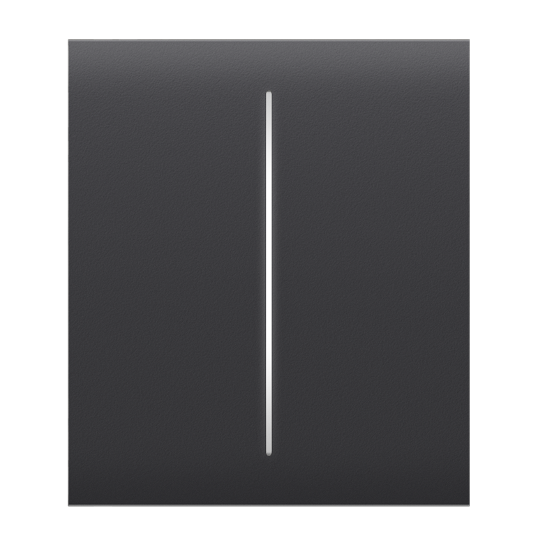 Ajax Systems Center Button (2-Gang) Graphite