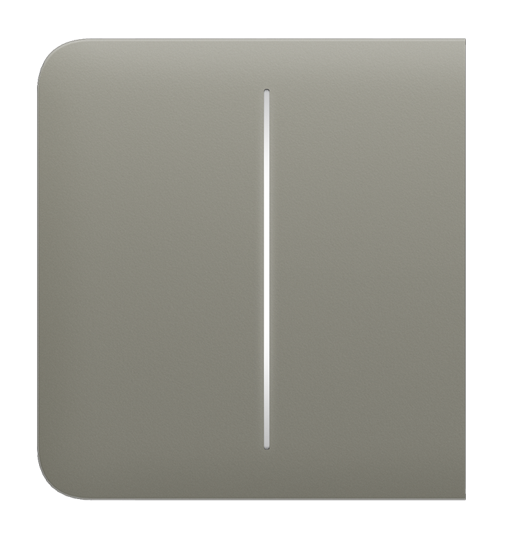 Ajax Side Button (2-Gang) Olive
