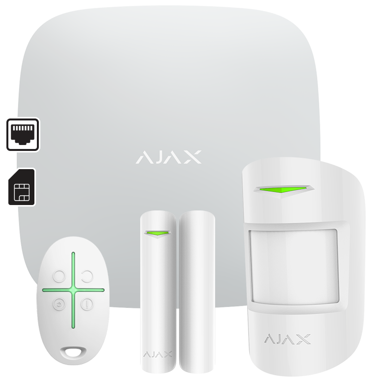 Ajax Starter Kit White