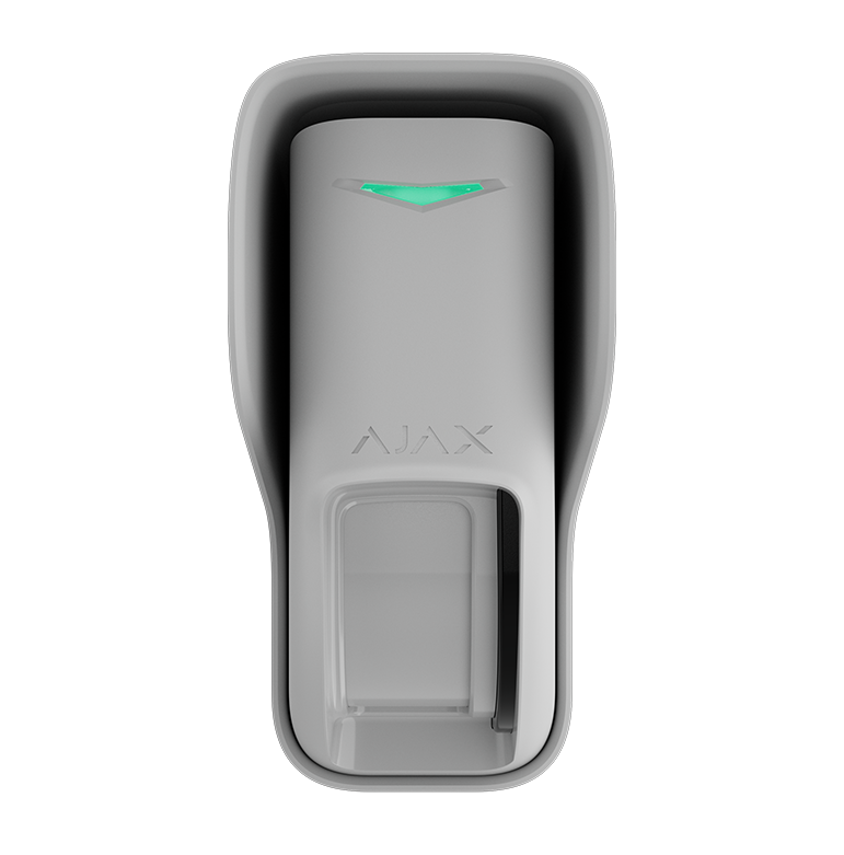 Ajax Curtain Outdoor Wireless Motion Detector - White