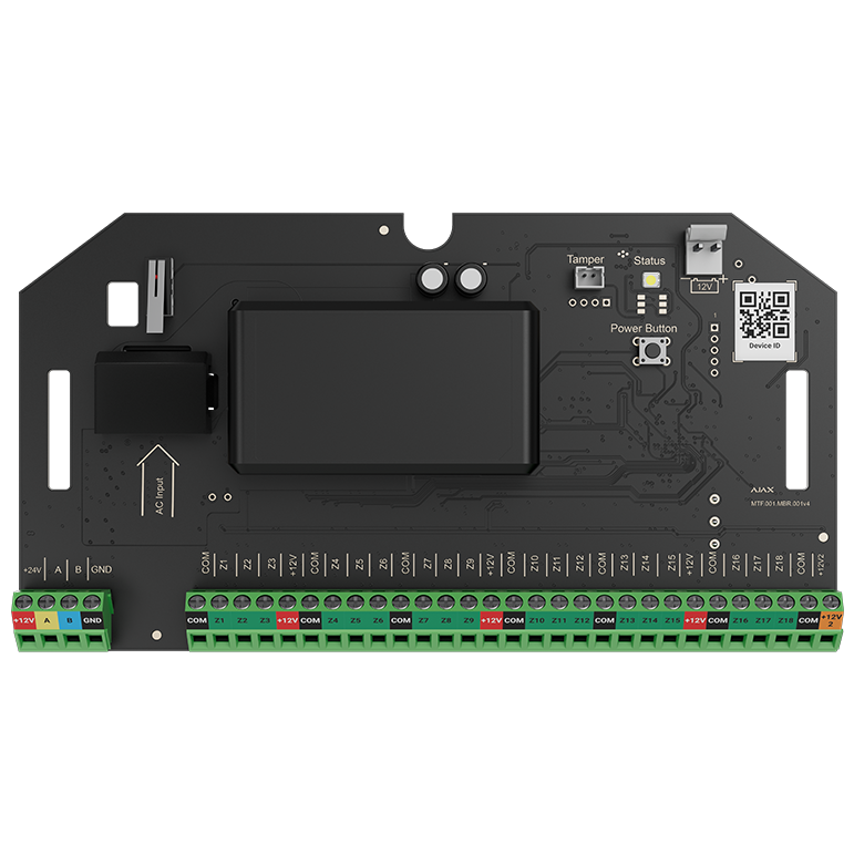 Ajax MultiTransmitter Fibra (Without Casing) Wired Device Integrator