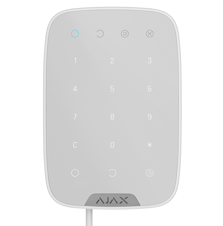Ajax Keypad Fibra - White