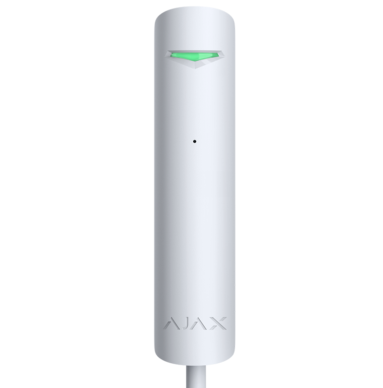 Ajax GlassProtect Fibra Wired Glass Break Detector - White