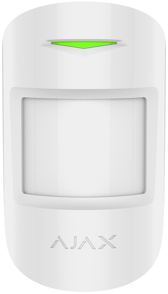 Ajax Combi Protect White Wireless Motion and Glass Break Detector
