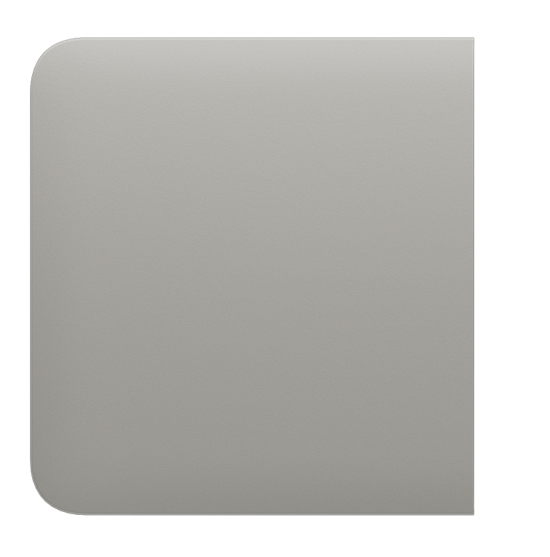 Ajax Side Button (1-Gang/2-Way) Oyster
