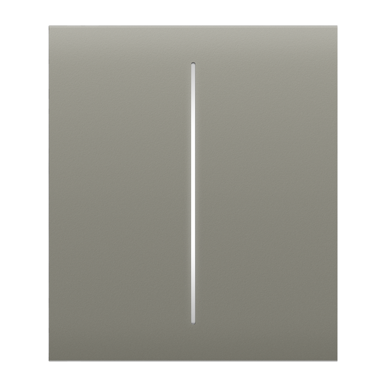 Ajax Systems Center Button (2-Gang) Olive