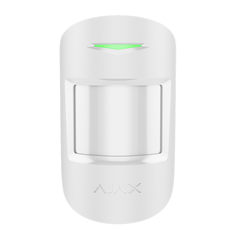Ajax MotionProtect Plus Superior Wireless Motion Detector - White