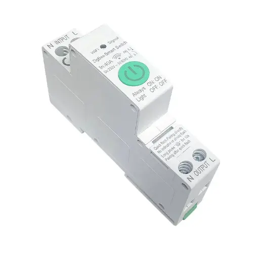 [ZCB-0022] Έξυπνη ασφάλεια Zigbee  Μονοφασική (1Ρ+Ν)