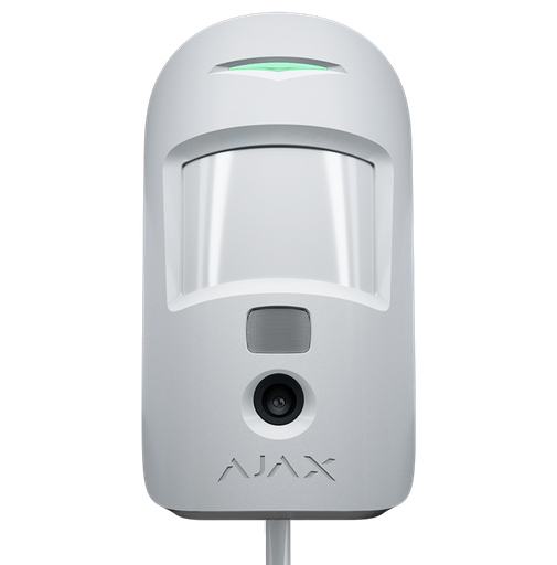 [PN14258] Ajax MotionCam Fibra Outdoor (PhOD) Wired Motion Detector - White
