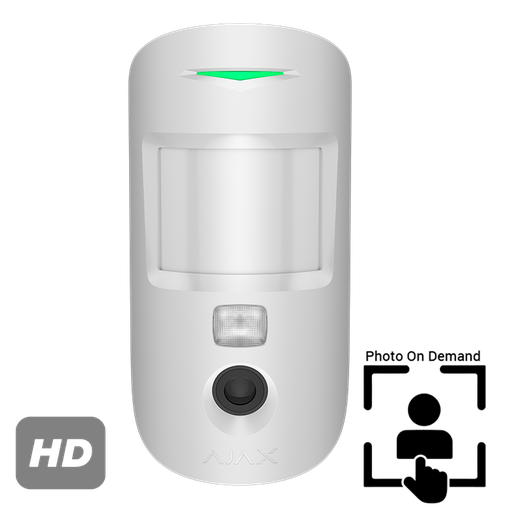 [PN15790] Ajax MotionCam Superior HD (PhOD) White Wireless Motion Detector