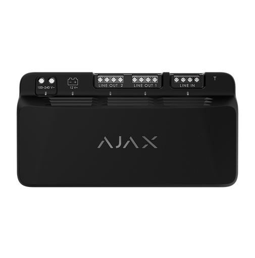 [PN16048] Ajax LineSupply Fibra 75W Black