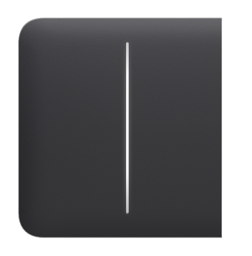 [PN13854] Ajax Side Button (2-Gang) Graphite