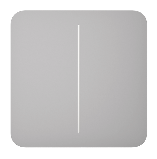 [PN13872] Ajax Solo Button (2-Gang) Fog