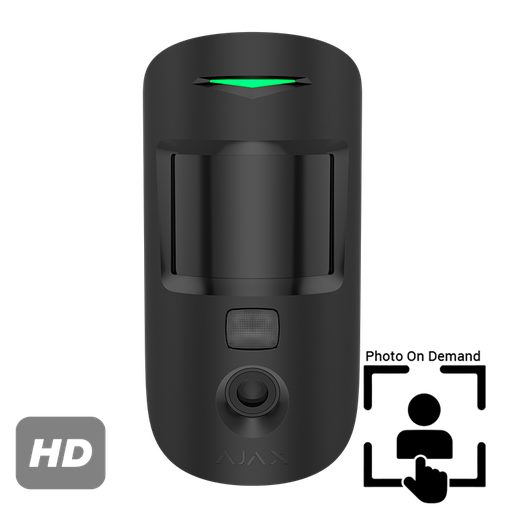 [PN15895] Ajax MotionCam Superior HD (PhOD) Black Wireless Motion Detector