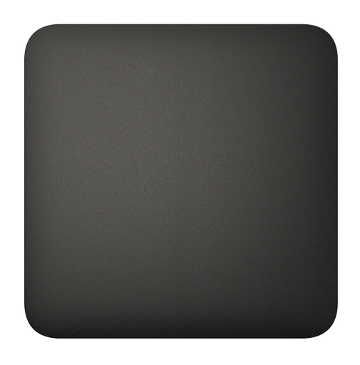 [PN13863] Ajax Solo Button - 1-Gang/2-Way - Black Light Switch Fascia