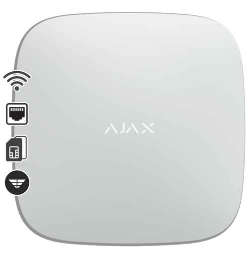 [PN11978] AJAX Hub 2 Plus White Wireless Alarm Hub