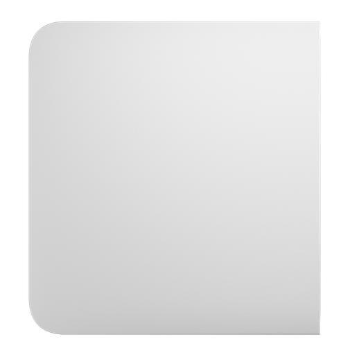 [PN13667] Ajax Side Button (1-Gang/2-Way) White