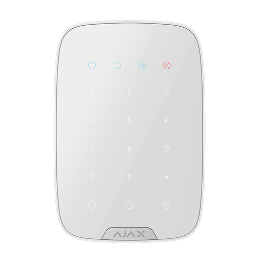 [PN14531] Ajax KeyPad Plus Superior White Wireless Touch Keypad