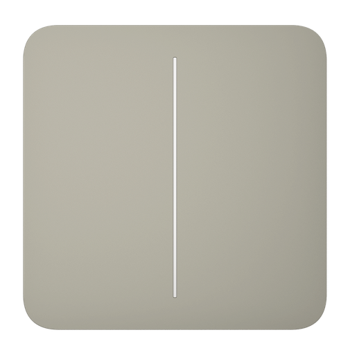 [PN13876] Ajax Solo Button (2-Gang) Olive