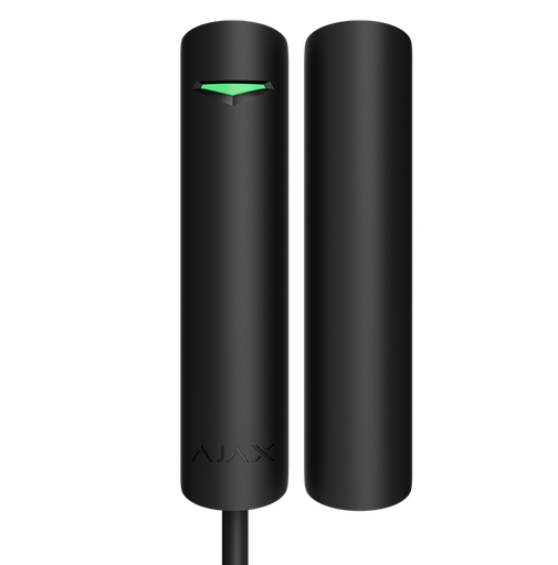 [PN13098] Ajax DoorProtect Plus Fibra Black Wired Magnetic Contact